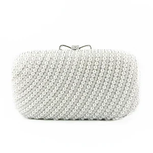Pochette Élégante et Brillante en Perles, Sacs à Main Uniques