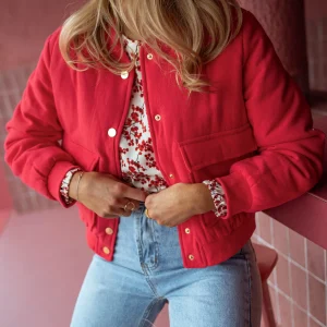 Bomber Angelina - rouge