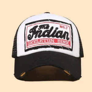 Casquette de baseball à broderie vintage