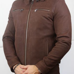 Blouson en cuir homme SPECIAL
