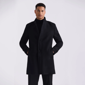 Jakamen Manteau en laine Black