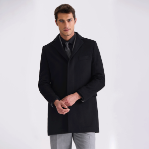 Jakamen Manteau en laine Black