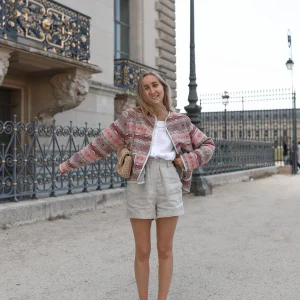 Veste Camille rose