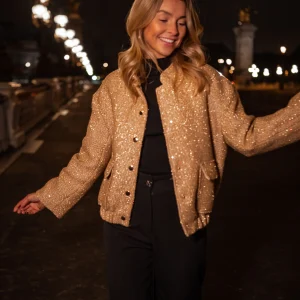 Bomber Ivania - doré