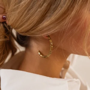 Boucles d’oreilles Meloé - dorées